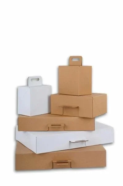 24,5x24,5x11 cm Esmer Çanta Tipi İnternet ve Kargo Kutusu